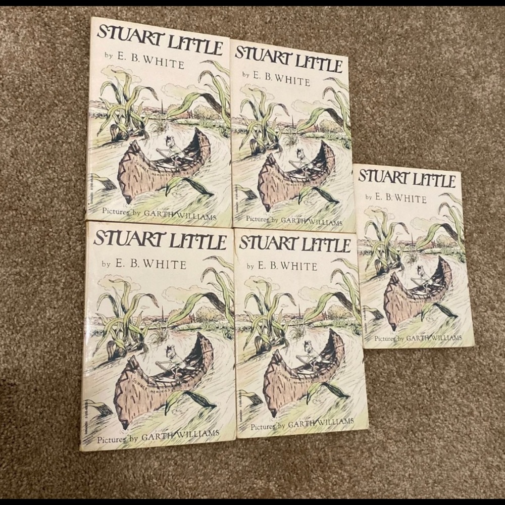 5 Stuart Little Story Books